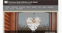 Desktop Screenshot of haus-birgit.com